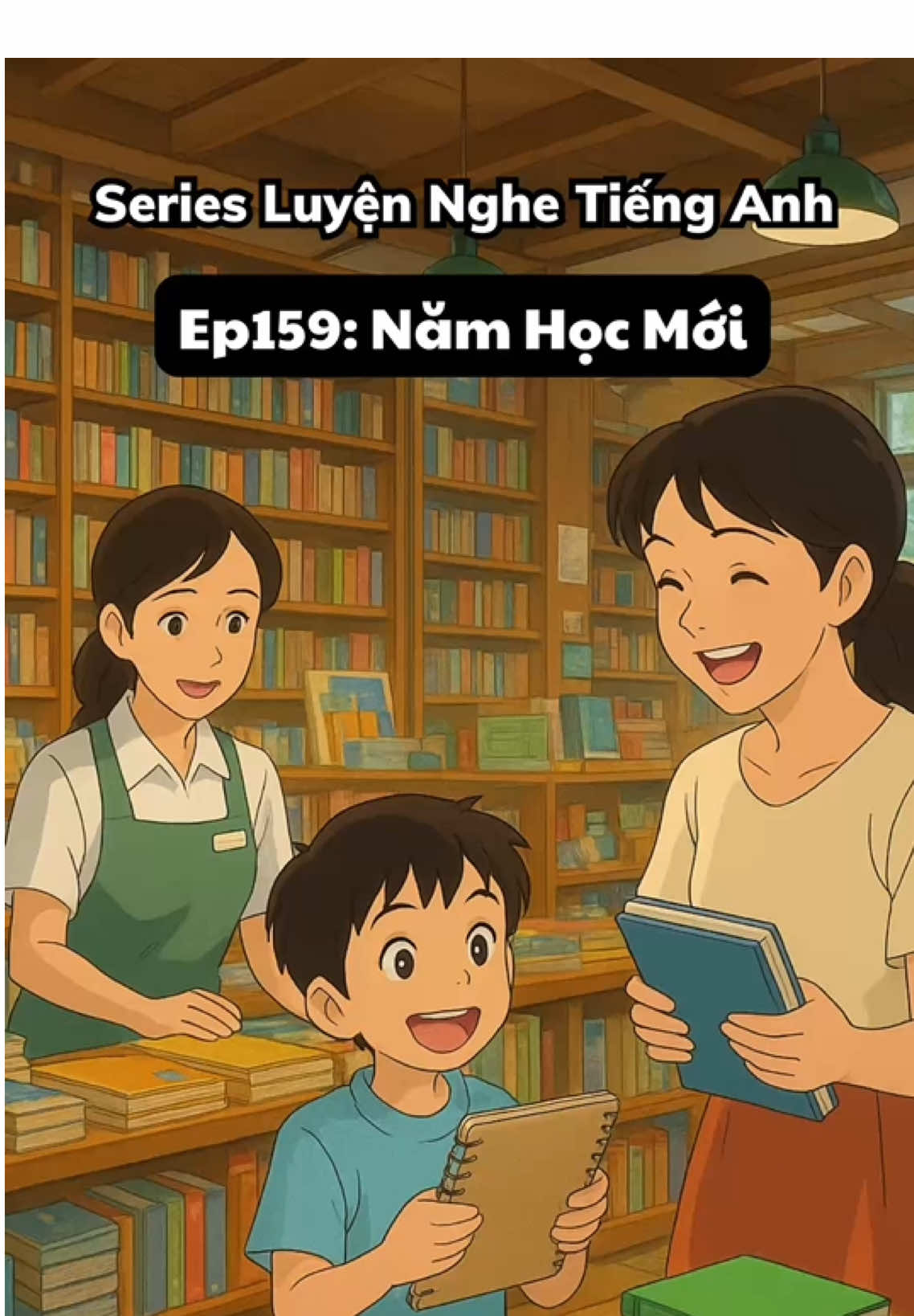 📍EP 159: Năm Học Mới 📍Level A1-A2     #listeningenglish  #english #learningenglishonline #learningenglisheveryday #audioenglish #english_language #audioenglishvocabulary #englishvocab #hoctienganh #englishisfun #conhoccontent #ryan #ryanhostation #englishtips #tiếnganh #tienganhgiaotiep #listeningenglishpractice #englishlistening #shadowingenglish #studygram #studygrammers #studyenglishwithme 