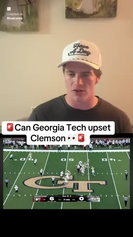 Is it upset season this week? #CollegeFootball #collegefootballplayoffs #clemsonfootball #georgiatechyellowjackets #upset 