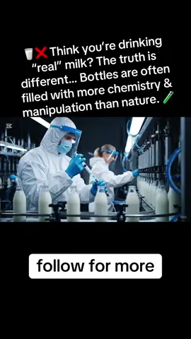 ‼️Not milk. Just chemistry. Trust no one‼️ #fyp #america #foryoupage #milkindustry #usa 