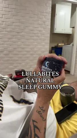 He found my secret to a good nights sleep with these natural sleep gummies by @LullaBites! #lullabites #lullabitesnaturalsleepgummies #sleep 