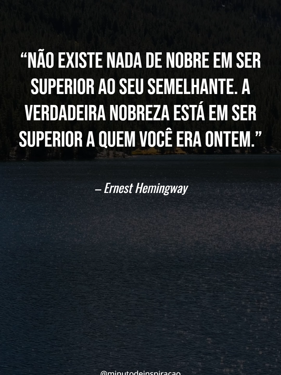Em que aspecto você sente que já superou a si mesmo de ontem para hoje? #motivacao #inspiracao #reflexao #gratidão #minutodeinspiracao