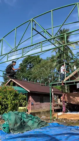 Tenda udah dibuka..keluarga pada pulang,suasana semakin sedih 🥹#kasuspembuhan #acehtimur #anakyatim #bustamam #kurirpaket 