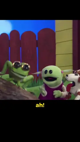 The Joy… The Excitement… The EYES 👀 #nanalan #mona #russer #frog #cute 