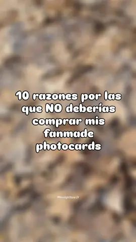 fanmade photocards??? algunas de las razones por las que les ruego que NO ME COMPREN MÁS!!! vos tenés algun otro motivo por el cuál NO las recomendas? 🫣 #fanmade #photocards #kpopuruguay #moonlightstoreuy 