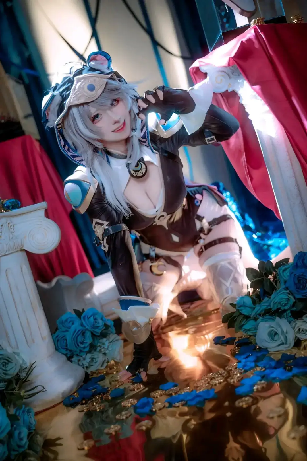Cipher Honkai star rail cosplay🥵🥵 Coser : @907x109 #fyp   #xyzabc  #HonkaiStarRail #douyin #cipher 