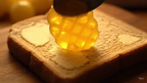 toast asmr #satisfying #ai #veo3 #aiasmr #asmrtoast 