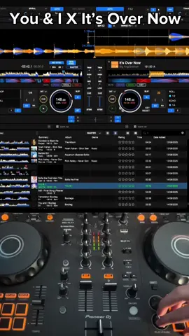 You & I X It’s Over Now #flx4 #ddj #rekordbox #newmix #pov 