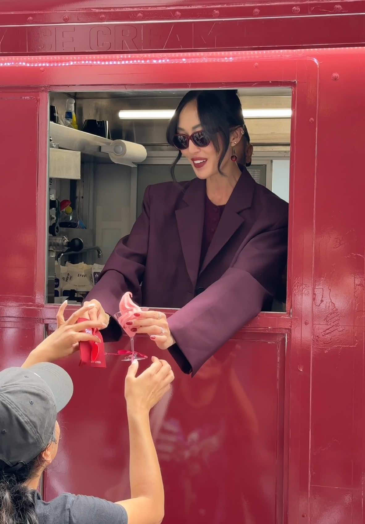NYC showed OUT for the cherry drop 🍒🔥 Hours in line for PHLUR’S CHERRY STEM…. y’all are the real main characters. My heart is full. Now go be irresistible smelling like a dark sexy leathery cherry for fall 🍒
