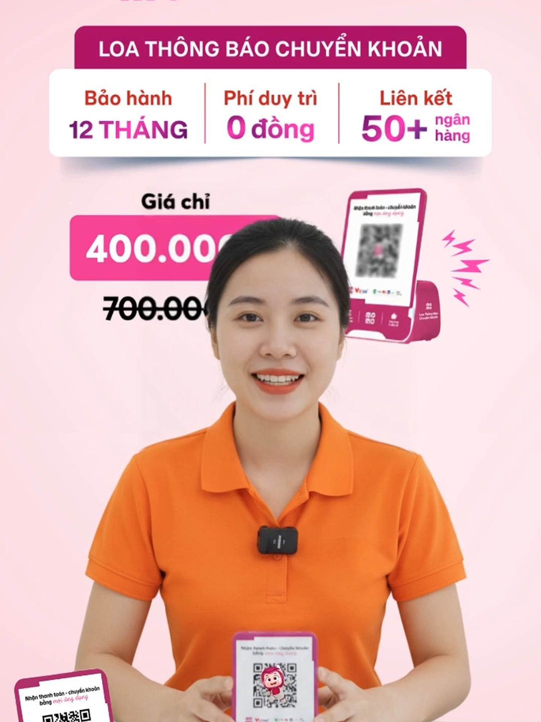 Loa MoMo – Công nghệ đọc chuyển khoản chuẩn xác cho shop nhỏ #loathongbaochuyenkhoanmomo #loathongbaochuyenkhoan #loathongbao #momo #loathongbaonhantien #loathongbaoketquagiaodich