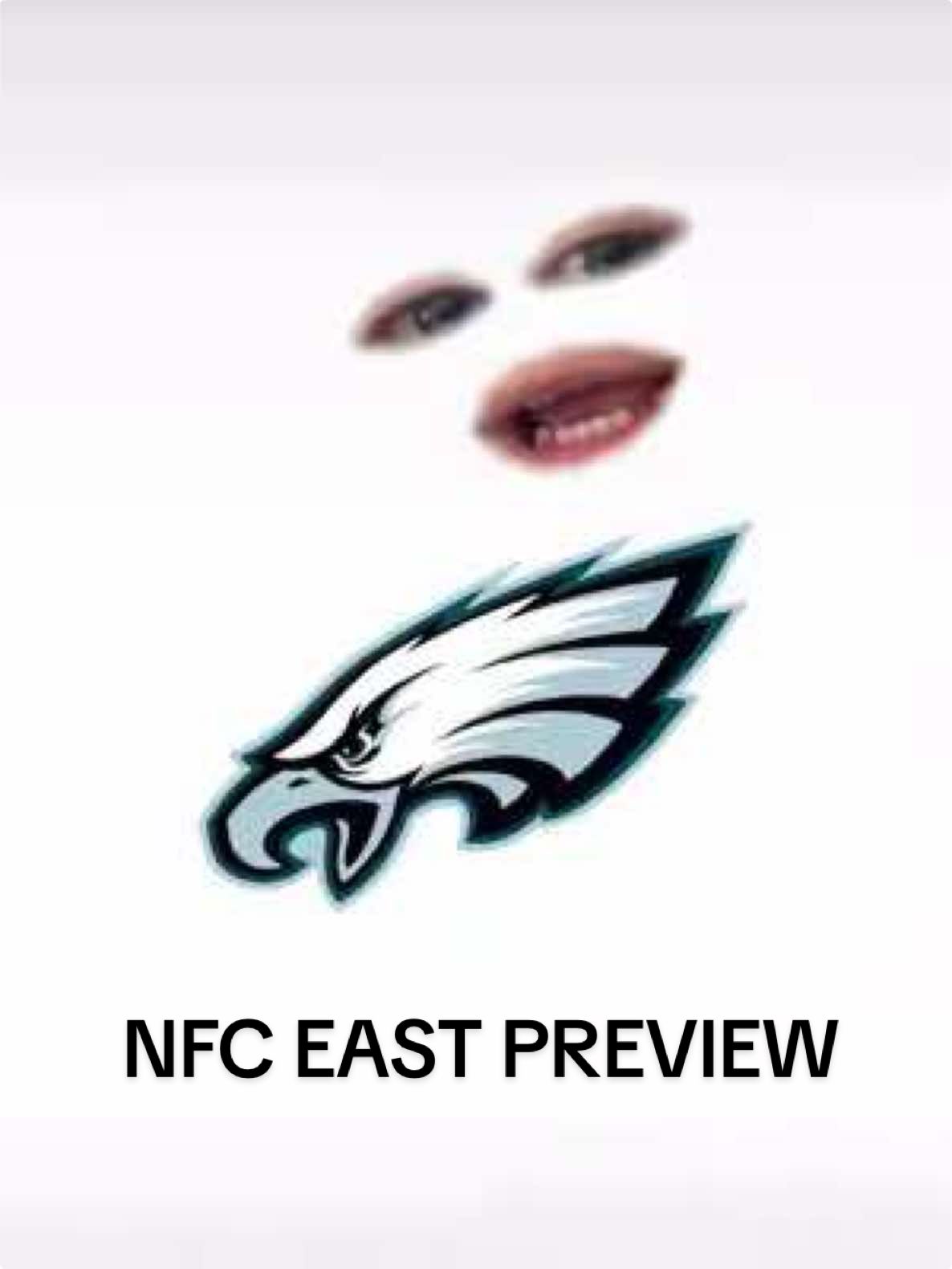 NFC East preview with my (almost) 2-year-old 🏈 #commanders #eagles #cowboys #giants #nfl 