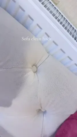 Sofa clean 🧽 #CleanTok #cleaning #sofacleaning #cleaninghacks  