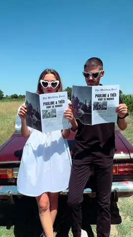 Voici notre video « save the date »🥰 on a adoré la filmer 🤍 #savethe#mariage💍#bridetok#pourtoi#bridetobe2026#futurmariée#viral#weddingvibes#weddingtok#mariage#savethedateideas 