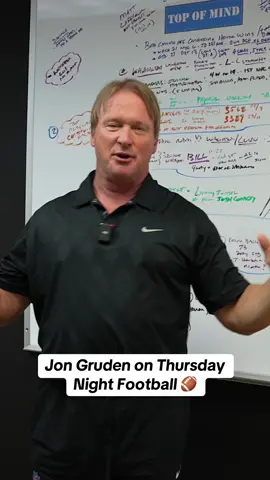 2 games in 5 days make it make sense for Coach Gruden 🗣️ @watchfoxone 