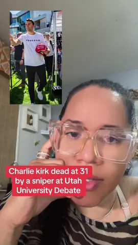 Charlie kirk dead at 31 by a sniper at Utah University Debate