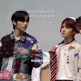 riwoo’s cheekies are so fluffy that taesan just can’t resist poking them #boynextdoor #sanriwooz #taesan #riwoo #fyp [ bonedo bnd cheek poke kpopfyp 산리우즈 리우 태산 탯링 추천 보이넥스트도어 ]