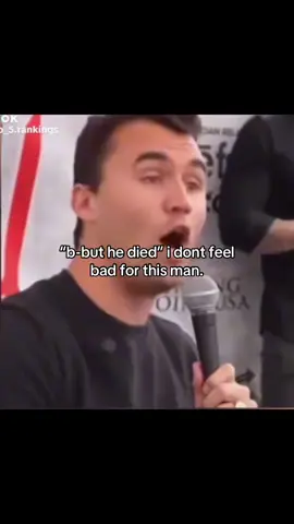 i dont believe gun violence is right, yet he did. i find it so insane that because of a death people are switching up. if it was me or you he wouldnt care. so many people are dying the exact same way in palastine, charlie didnt care. i believe people dont deserve to die over their political views, but whats done is done. my sympathy goes out to the people who had to whitness that; especially his children. #fyp #charliekirk 