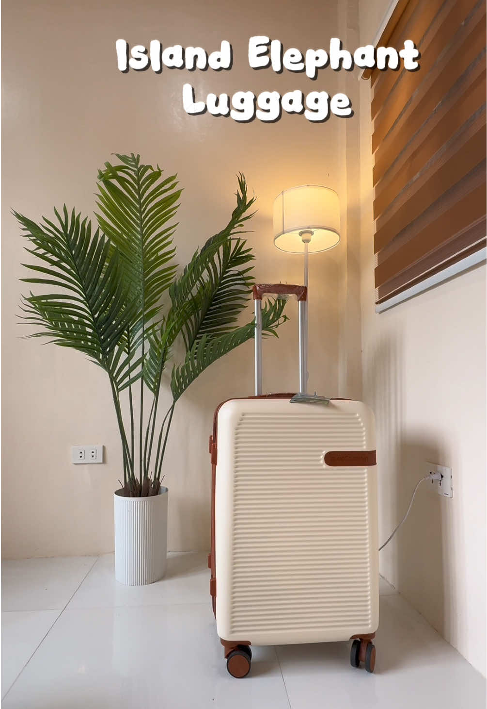 Island Elephant Luggage! Sobrang aesthetic ng color🥹❤️ #luggage #luggagebag #travelluggage #islandelephantluggage @ISLANDELEPHANT 