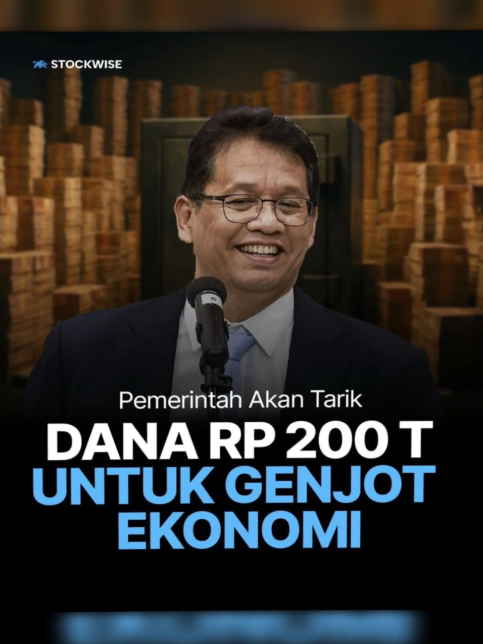 Menteri Keuangan Purbaya Yudhi Sadewa akan menarik Rp200 triliun dari total Rp425 triliun uang negara yang disebut mengendap di Bank Indonesia (BI). 