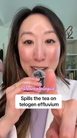Detangling Hair Loss Episode 3: Sudden hair shedding? You, my friend, might be dealing with telogen effluvium. It’s one of the most common causes of temporary hair loss—usually triggered by stress, illness, or childbirth. The good news: your hair will grow back. Follow along next week as we keep detangling hair loss together. #hairloss #spillingtheteawithmd #detanglinghairloss 