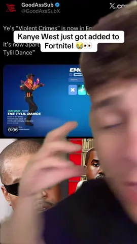 Kanye West just got added to Fortnite! #kanye #kanyewest #kanyetok #yeezy #fortnite 