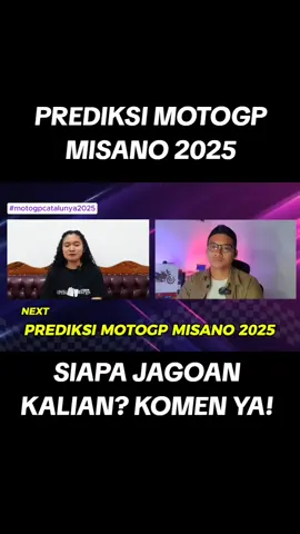Prediksi MotoGP Misano 2025! Kalau kamu siapa? Komen ya! #motogp2025 #motogp #motogpmisano2025 #marcmarquez #alexmarquez 