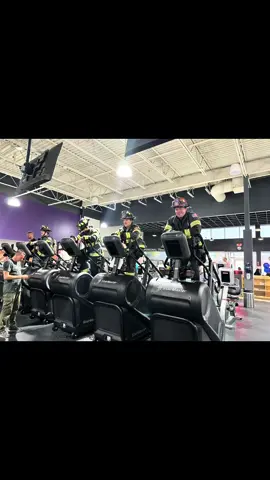I appreciated seeing these firefighters today at the gym.  It brought back the memories of 9/11 so clearly.  May we never forget.  What were you doing when you saw the first plane hit? #911 