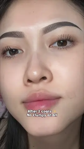 Cinta banget sama 1 maskara ini, bikin bulumata jd panjang tp no clumpy 😭🩷 #mascara #waterproofmascara #rekomendasimascara 