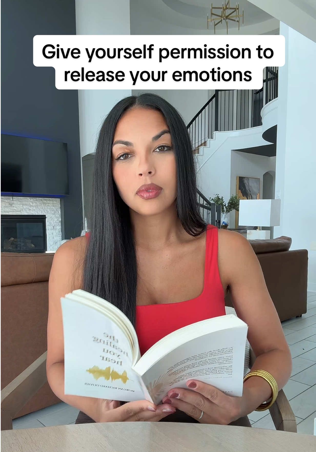 May these spoken words from my book The Healing You Hear be your gentle reminder to give yourself permission to release your emotions. The problem with avoiding and not acknowledging your feelings is that they don’t simply go away. They stay locked within you until it boils over and burdens your life or you give yourself permission to set it free. #BookTok #HealingJourney #spokenword #thehealingyouhear #booksthatmademecry 
