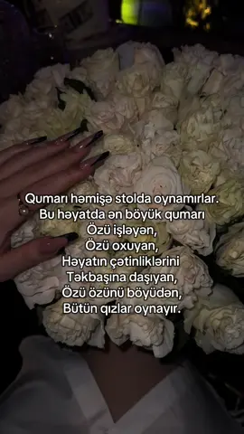Həyat hamıya qarşı adil deyilsə, biz də o ədaləti özümüz bərpa edərik🤍 #fyp 