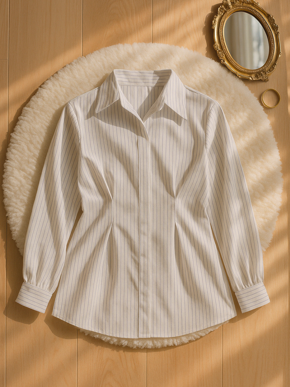 ELYSE - Arba Top Kemeja Fitted #outfitwanita #outfitideas #atasanwanita #fypage 