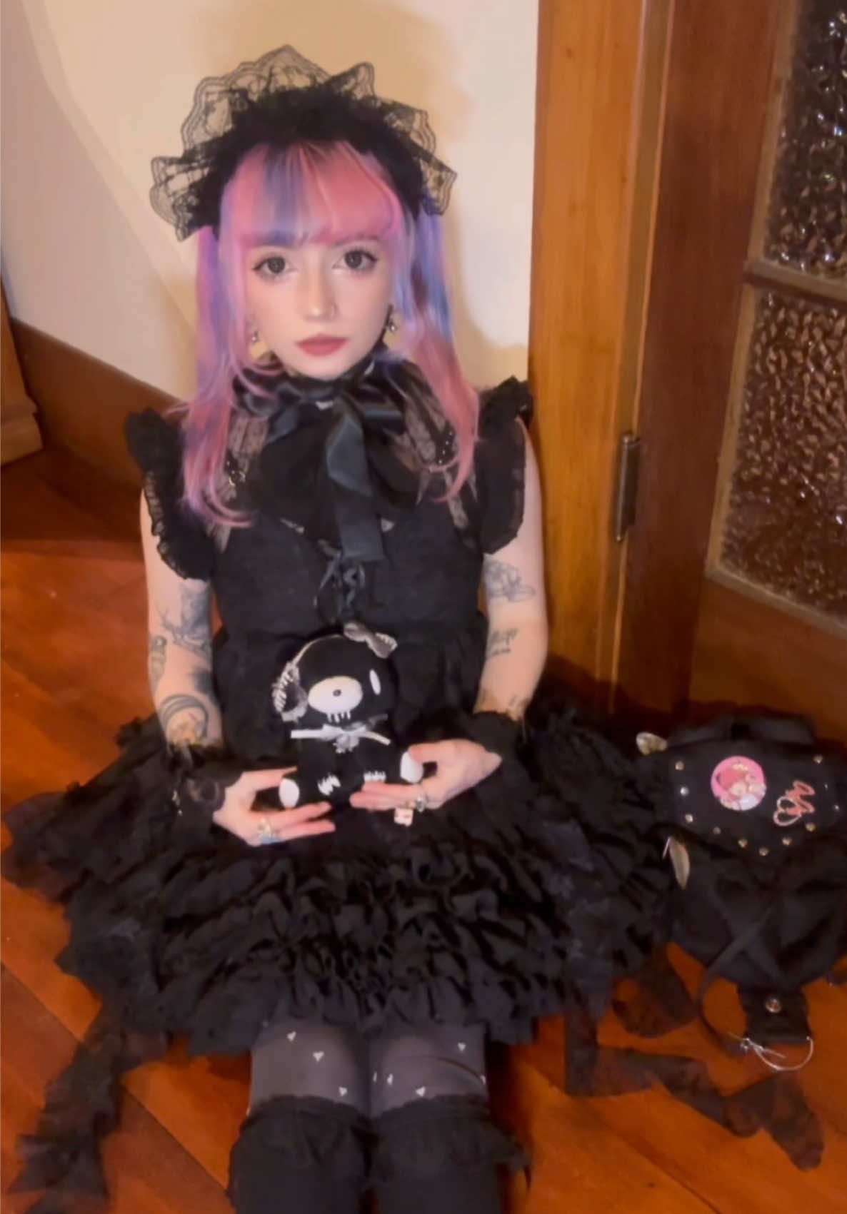 living doll 🖤 wearing @MAJOHラフォーレ原宿  #egl #lolita #lolitafashion #gothic #jfashion 