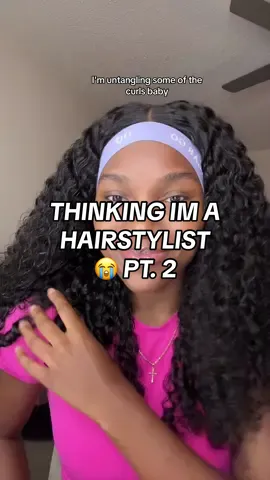 Yall asked for part 2, so here it is!😭 the wig? 10/10!😍 my install skills?? Ehh.. pending!😂😂 Linked in the orange cart if you know what you’re doing! Leave me some tips tho 🫶🏽🫶🏽  @oqhairofficial #oqhair #oqhairreview #oqhairgluelesswigs #voiceover #wannabehairstylist #burmesecurly 