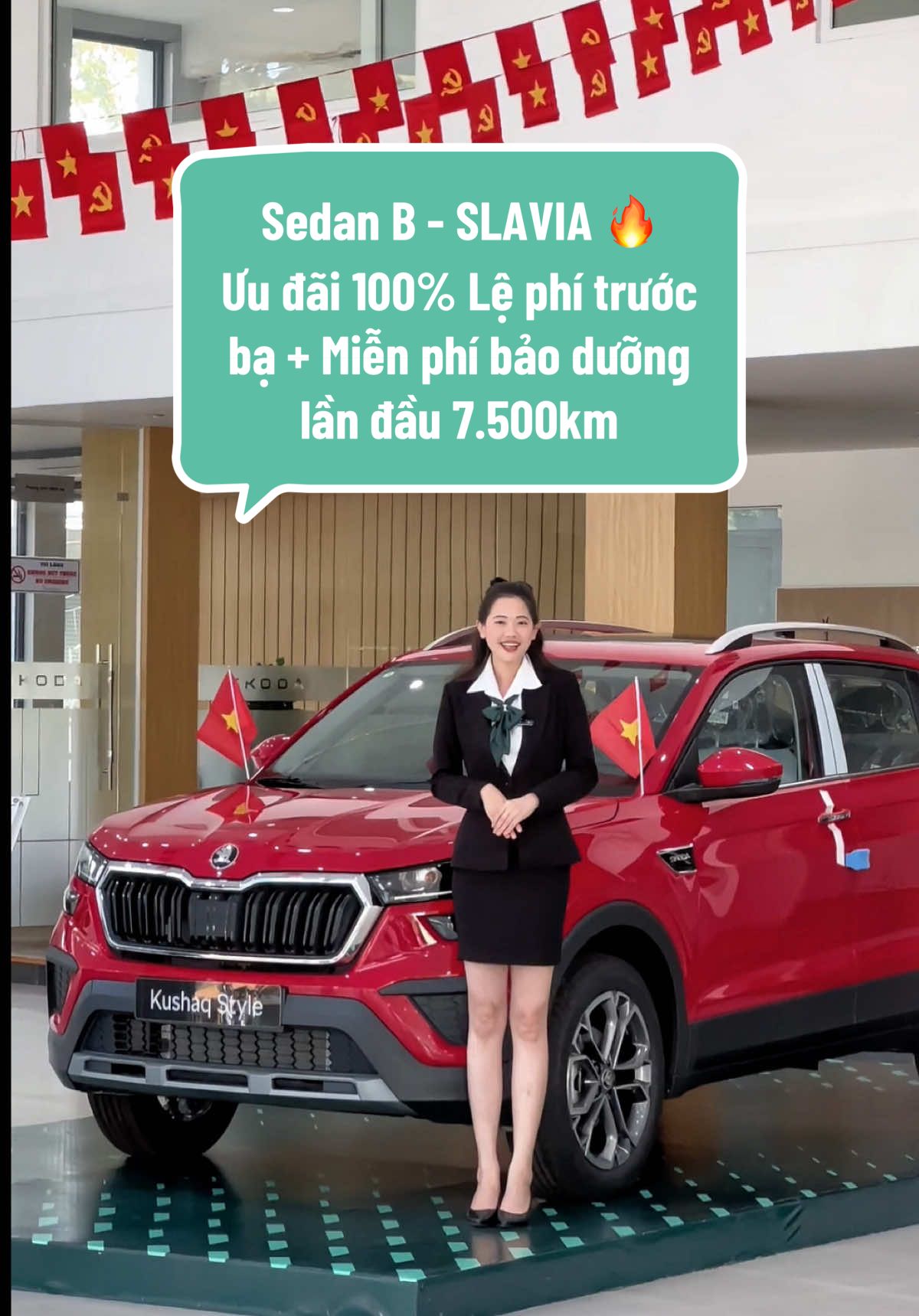CHÍNH THỨC CÔNG BỐ GIÁ BÁN SKODA SLAVIA TẠI VIỆT NAM Skoda Slavia - mẫu xe CKD thứ 2 được Skoda sản xuất tại Việt Nam đã chính thức ra mắt. Mẫu sedan hạng B thương hiệu châu Âu - chất lượng vượt trội với 3 phiên bản phù hợp mọi nhu cầu: Slavia Active - Slavia Ambition - Slavia Style. Đặc biệt, khách hàng tiên phong sở hữu Skoda Slavia trong tháng 9 nhận ngay ưu đãi chưa từng có #diemhangskoda #skodabuonmathuot #skodaslavia #skodavn #slavia 