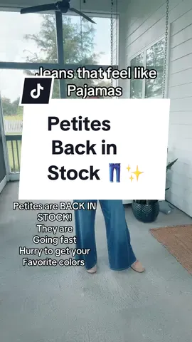 Petites are BACK 🙌 These Halara wide-leg flex jeans sold out for a reason 29-inch inseam that actually fits short girls, yoga-pant softness, and all-day comfort 👖✨ If you missed them last time, now’s your chance. @Halara 