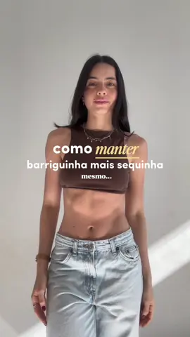 Sempre sofri com gordura localizada na barriga e achava que só sairia com lipo, mas, aos poucos, mudei alguns hábitos e conquistei minha barriguinha sequinha Gravei esse vídeo pra te mostrar que SIM, dá pra melhorar mesmo quando a genética não ajuda!