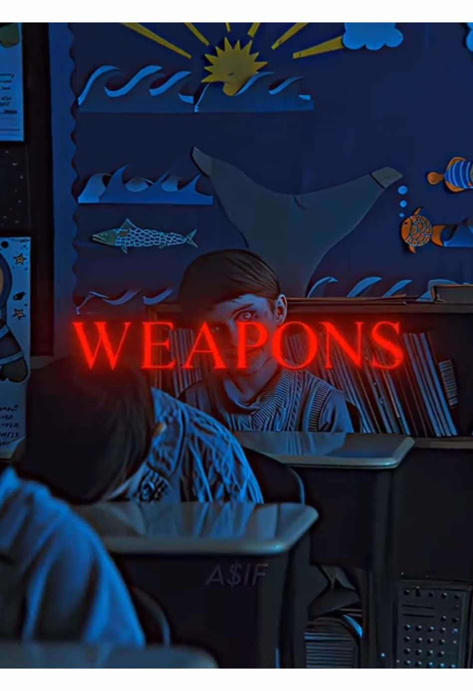Fear is the sharpest weapon! #weapons #weaponsmovie #juliagarner #horrormovie #weaponsedit (fake everything)
