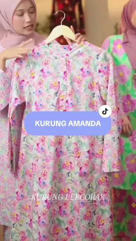 BAJU KURUNG MODEN AMANDA🥰😍✨ #bajukurung #bajukurungcantik #bajukurungviral #bajukurungmurah #fyp 