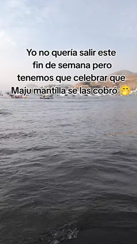 Maju Mantilla tenia que cobrarselas 