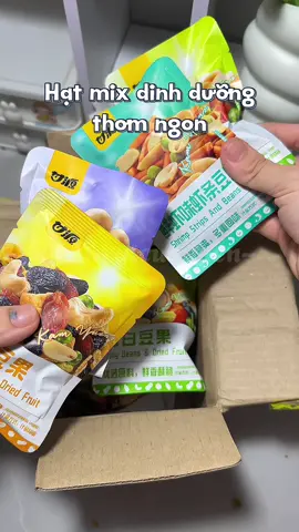 Hạt mix dinh dương thơm ngon #xuhuong #doanvat #fyp #doan #hatmixdinhduong  @Ăn vặt cùng oen~  @Ăn vặt cùng oen~  @Ăn vặt cùng oen~ 