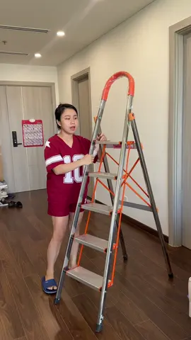 Thang gấp gọn inox #giadungtienich #aomuathoitrang 