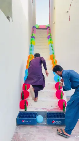 Unbelievable and amazing work balloon and bottle collection task 😱 #amazing #game #foryou #videoviral #foryoupage 