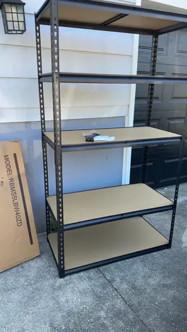 Raybee Furniture garage shelves on TikTok shop #garage #garageorganization #organizedhome #storage #raybeefurniture 