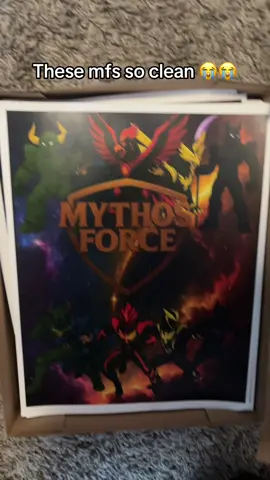 Who’s coming to grab some Power Rangers Mythos Force Posters!!! #fyp #youngsage #powerrangersmythosforce #foryou #comiccon 