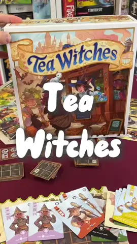 It’s out yall! Go find it in the wild #boardgames #gaming #games #teawitches #cozygames 