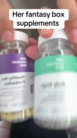 Supplements pills for that PH #herfantasybox #bodymagic #supplements 