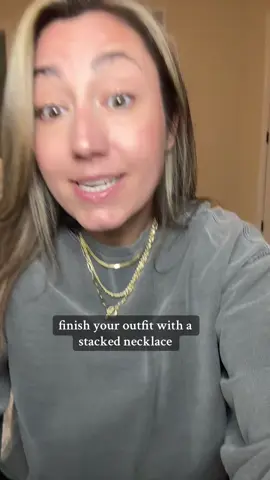 Loving this stacked toggle necklace set from FREEKISS. #necklaceset #womensaccessories #togglenecklace #necklaces #stackednecklaces  