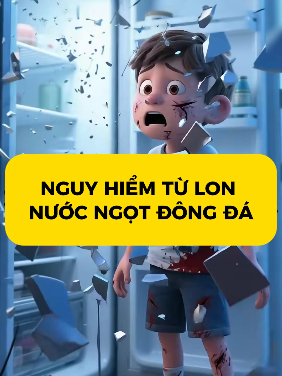 Nguy hiểm tiềm ẩn từ những lon nước ngọt đông đá có ga, cha mẹ hãy dặn con. #tienphongbooks #congaiatubaoveminhlaquantrongnhat #contraiatubaoveminhlaquantrongnhat #nuoidaycon