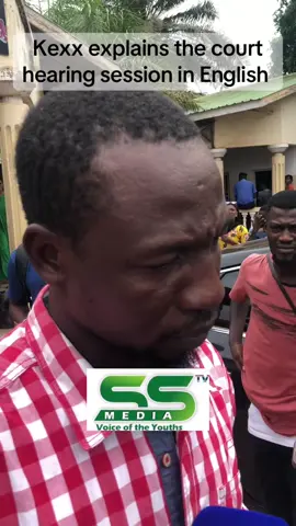 Kexx explains the court hearing session in English 