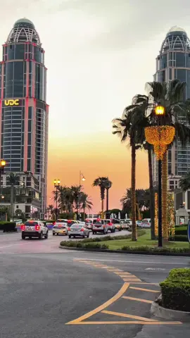 Pearl Qatar peaceful vibes #doha #dohaqatar🇶🇦 #qatar #arabic #sunset 