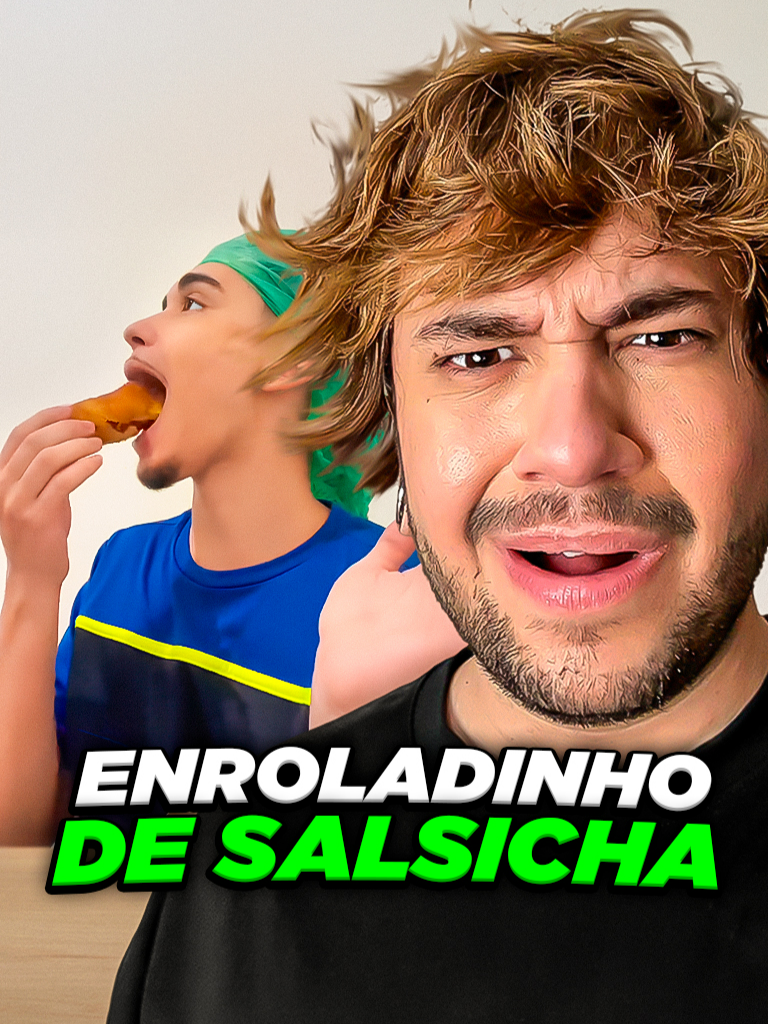 enroladinho de salsicha @bnsemlimite7 #livedobrino #humor